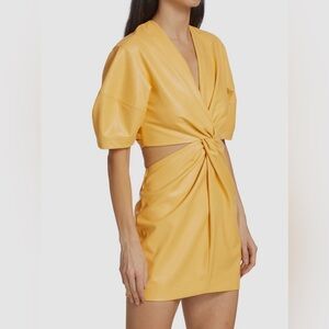 ALC Alex Twist Front Mini Dress